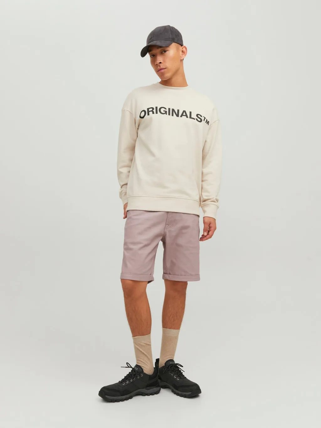Jack Jones Rick Icon Shorts Pink