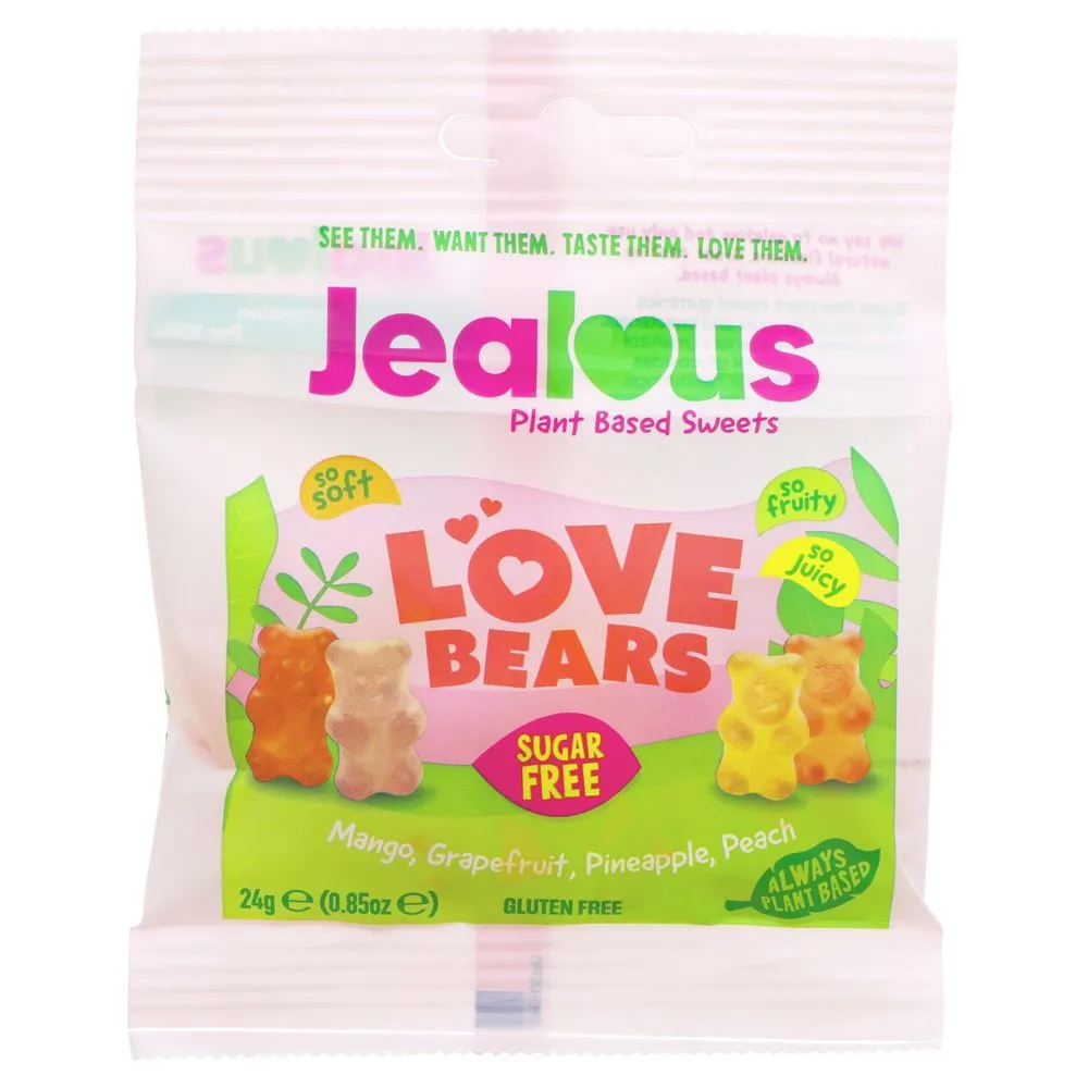 JEALOUS SWEETS | Love Bears Shot Bags | 1 x 24g