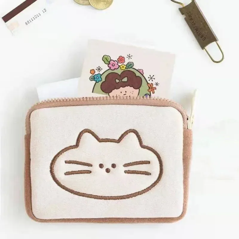Kawaii Cat Charm Wallet 🐱💖 | Adorable Short Card Holder for Sweet Girls ✨