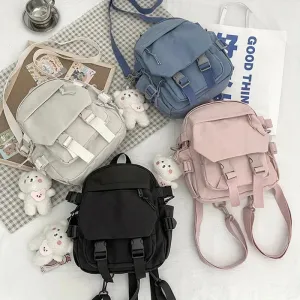 Kawaii Dream Mini Backpack 🎒✨ - Cute & Functional Crossbody Bag for Girls! 🌟💖