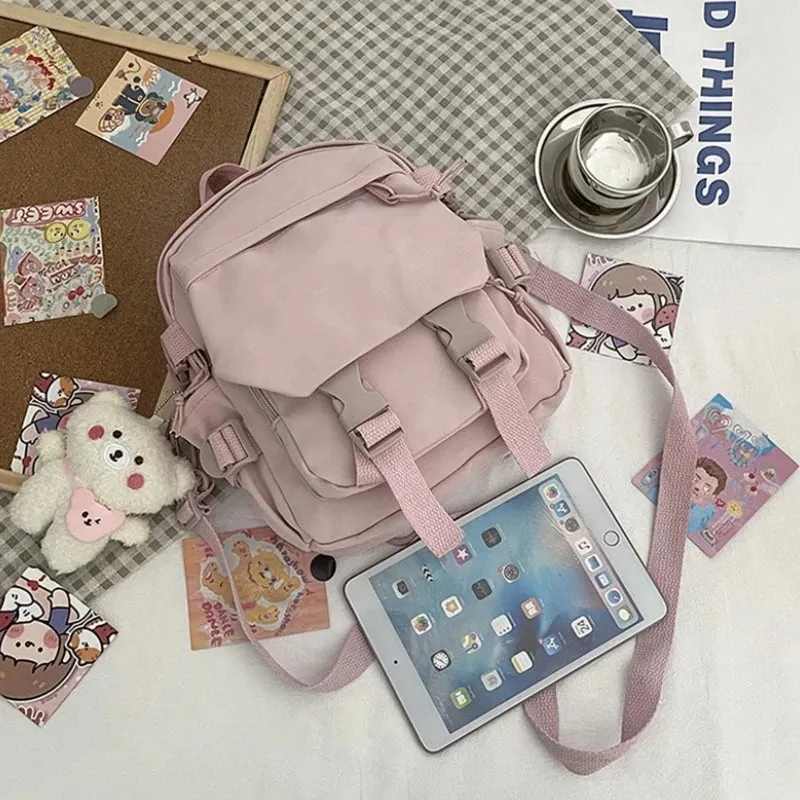 Kawaii Dream Mini Backpack 🎒✨ - Cute & Functional Crossbody Bag for Girls! 🌟💖