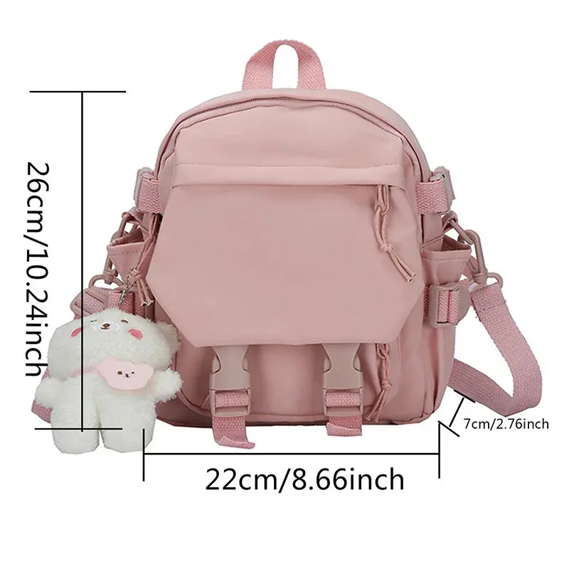 Kawaii Dream Mini Backpack 🎒✨ - Cute & Functional Crossbody Bag for Girls! 🌟💖