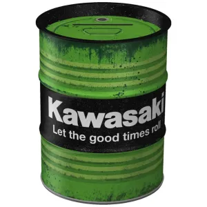 Kawasaki Oil Barrel Money Box