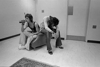 Keith Richards and Mick Jagger "Laugh" 1972