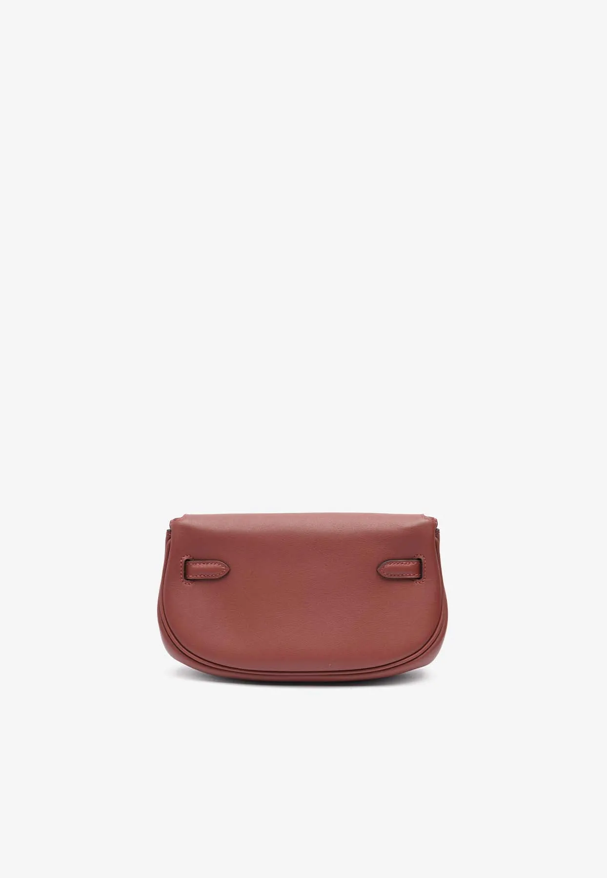 Kelly Moove in Rouge H Swift Leather with Gold Hardware