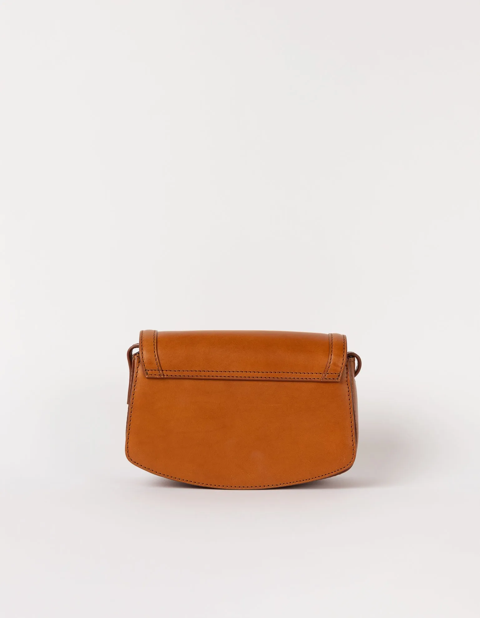 Kendalini Classic Leather Bag Cognac