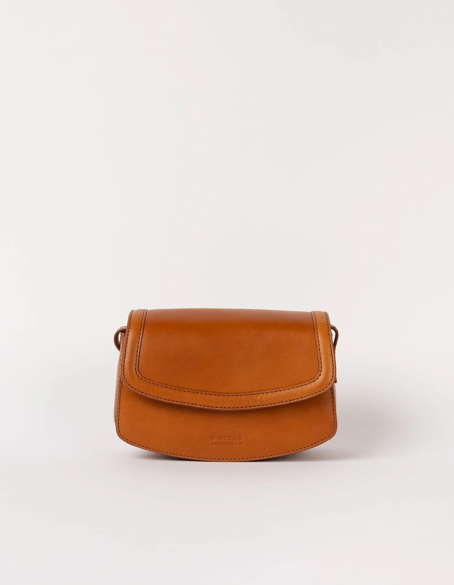 Kendalini Classic Leather Bag Cognac
