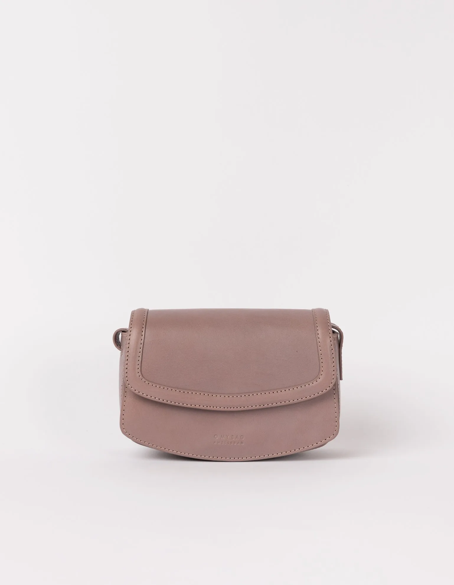 Kendalini Classic Leather Bag Pale Mauve