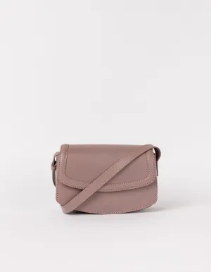 Kendalini Classic Leather Bag Pale Mauve
