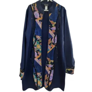Koos Of Course Vintage Boho Sweater Cardigan Coat Size L