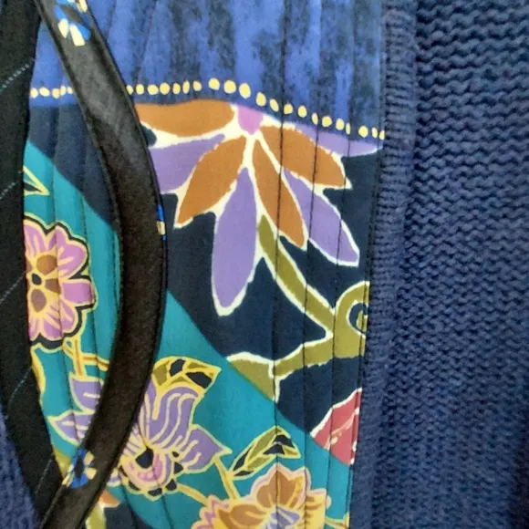 Koos Of Course Vintage Boho Sweater Cardigan Coat Size L