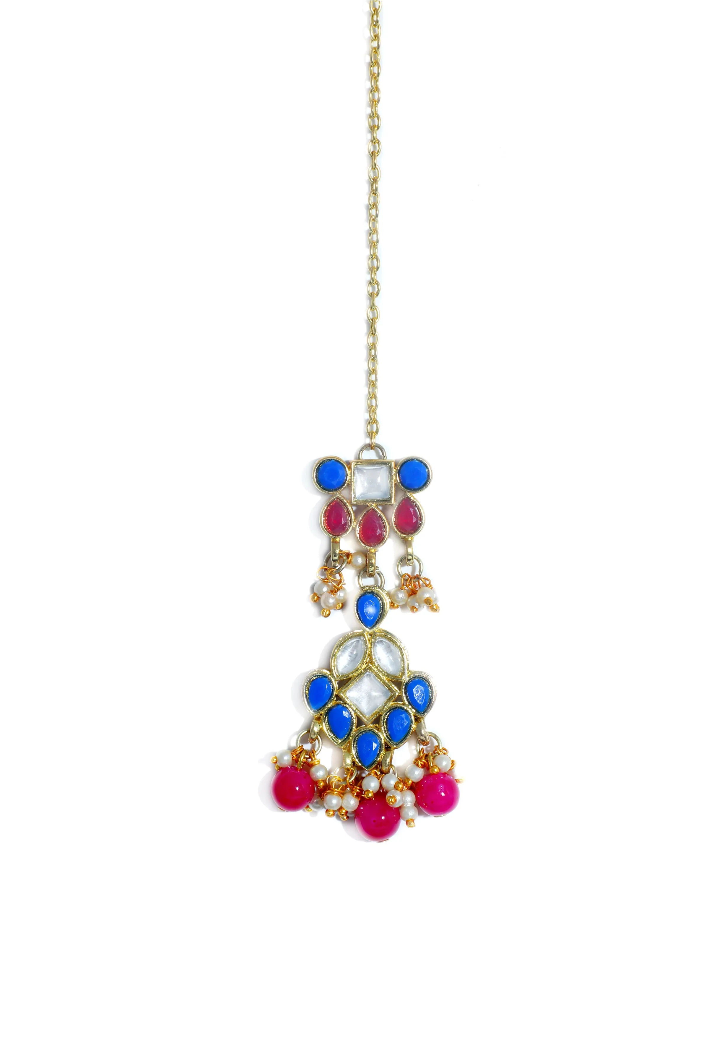 Kundan Multi Colour Necklace Set