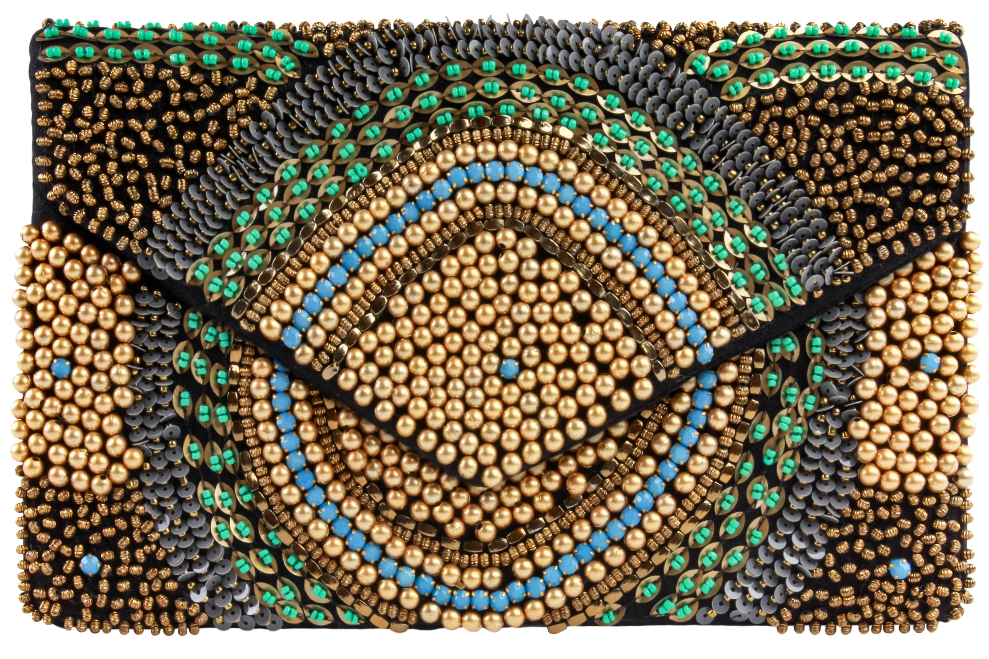 Ladies Beaded Clutch