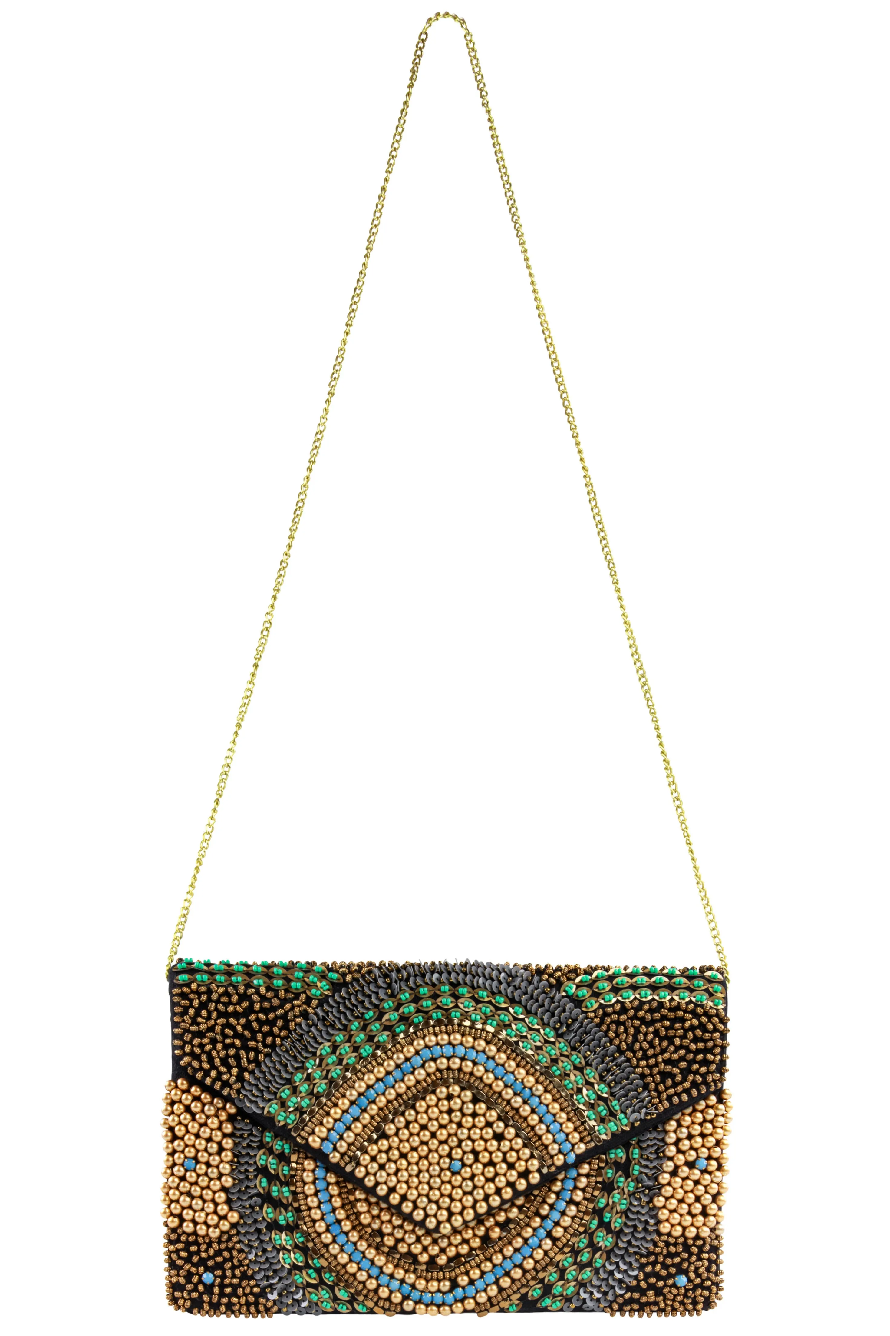 Ladies Beaded Clutch