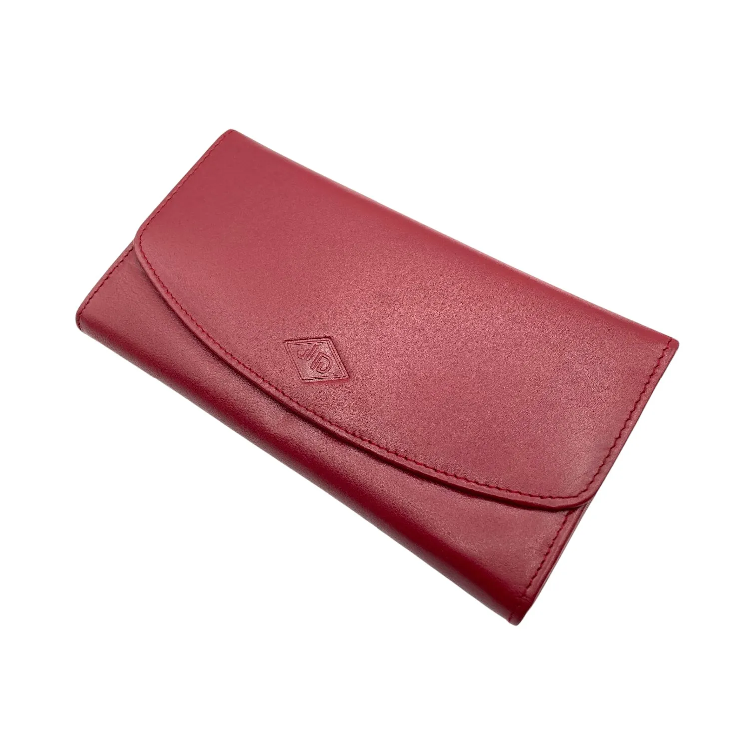 Ladies Clutch, Full Grain Leather wallet For Women  # JD1859[1409]