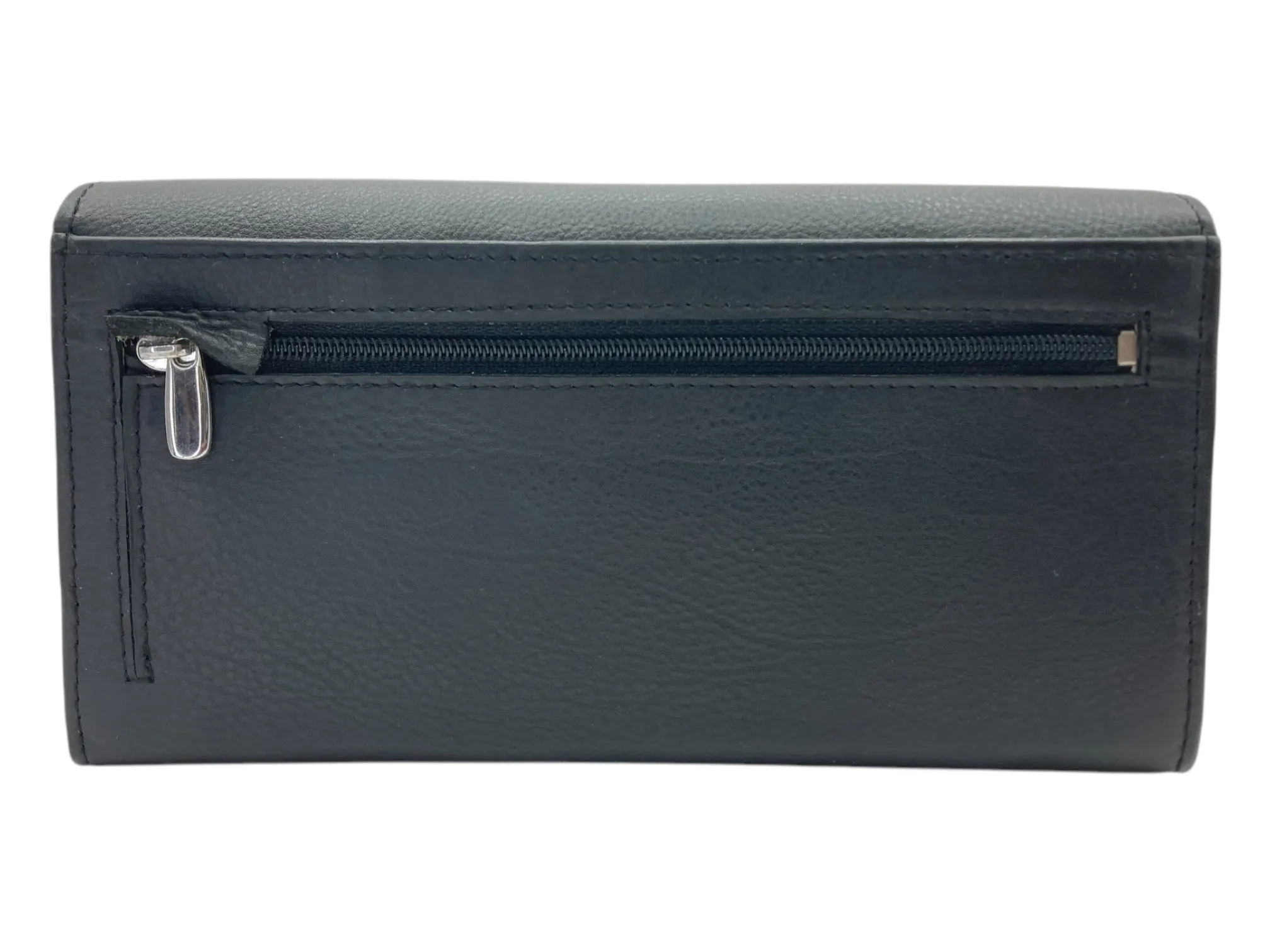 Ladies Clutch, Full Grain  multipurpose Leather wallet  # 1252B
