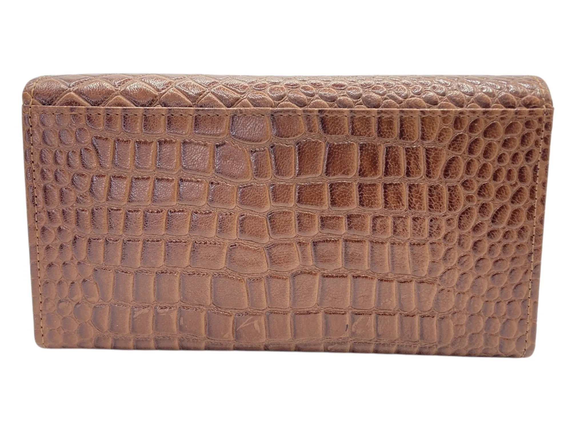 Ladies Clutch, Full Grain  multipurpose Leather wallet  # 1252B