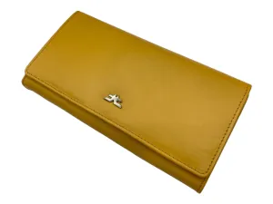 Ladies Clutch, Full Grain  multipurpose Leather wallet  # 1252B