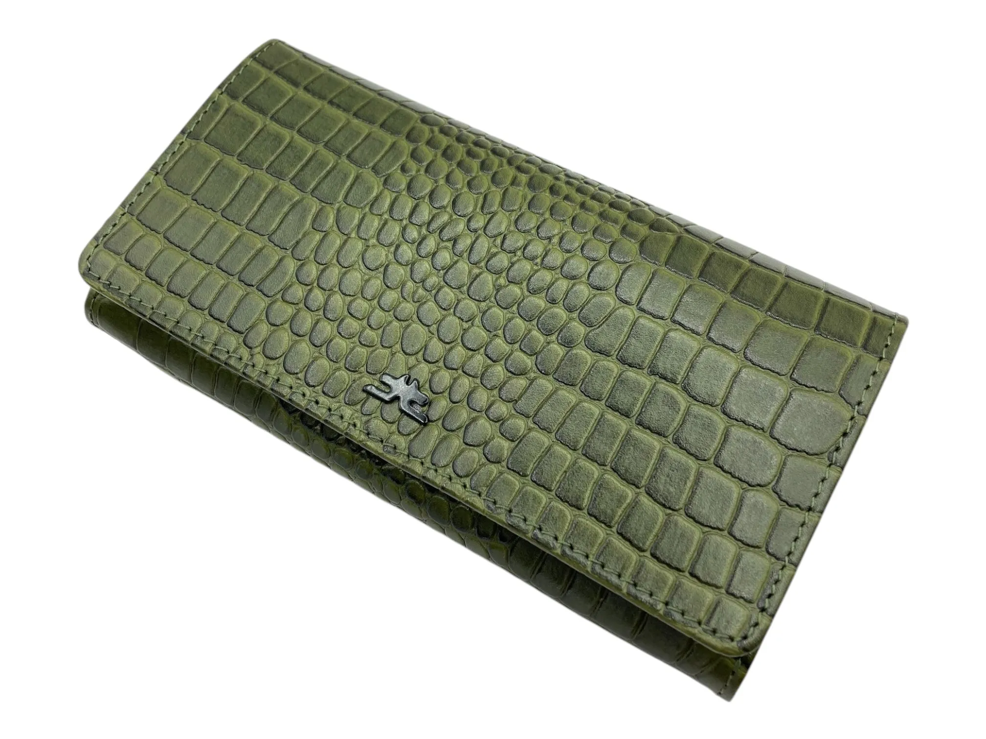 Ladies Clutch, Full Grain  multipurpose Leather wallet  # 1252B