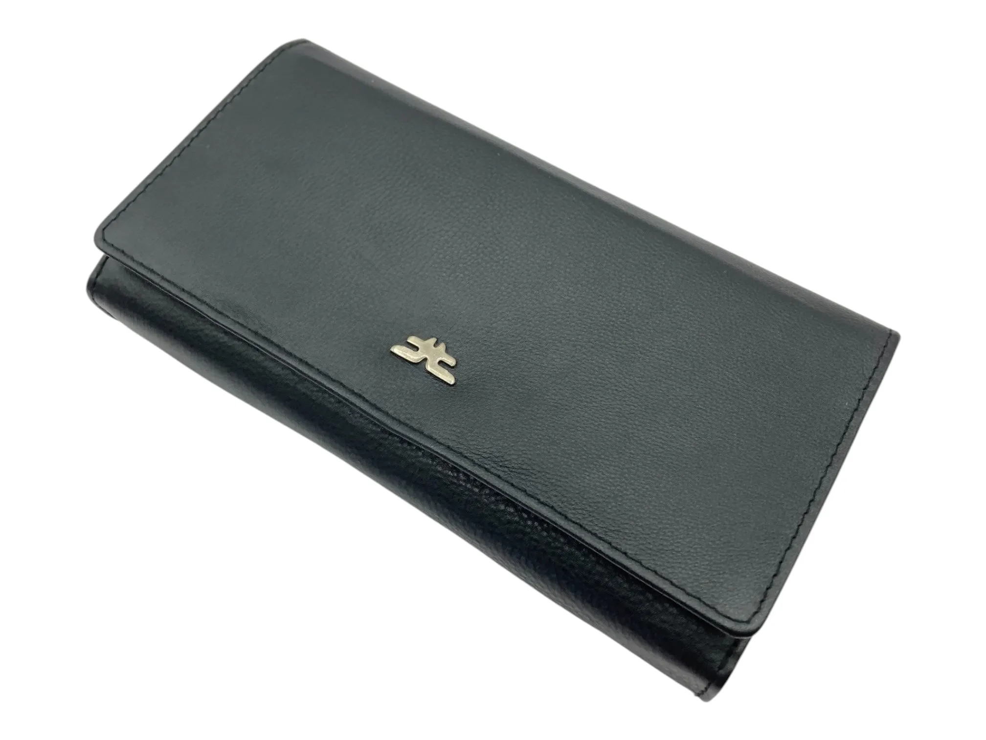 Ladies Clutch, Full Grain  multipurpose Leather wallet  # 1252B