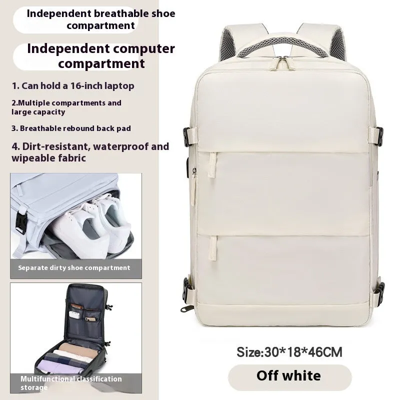 Large Capacity Men's Backpack Lightweight Short Trip