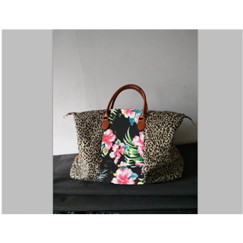 Large-capacity printed travel Bag