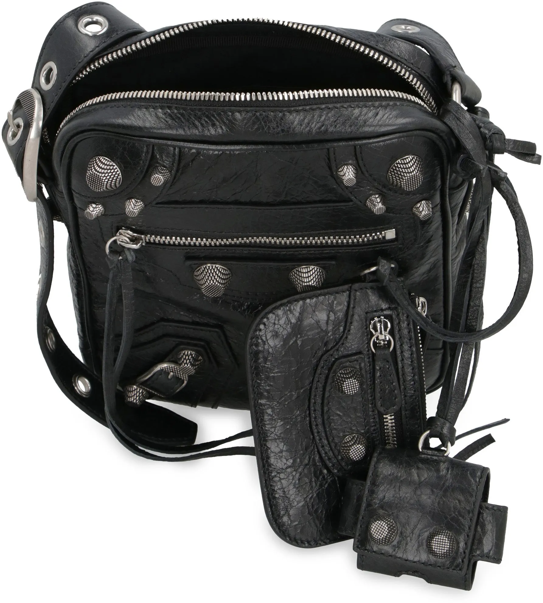 Le Cagole leather crossbody bag