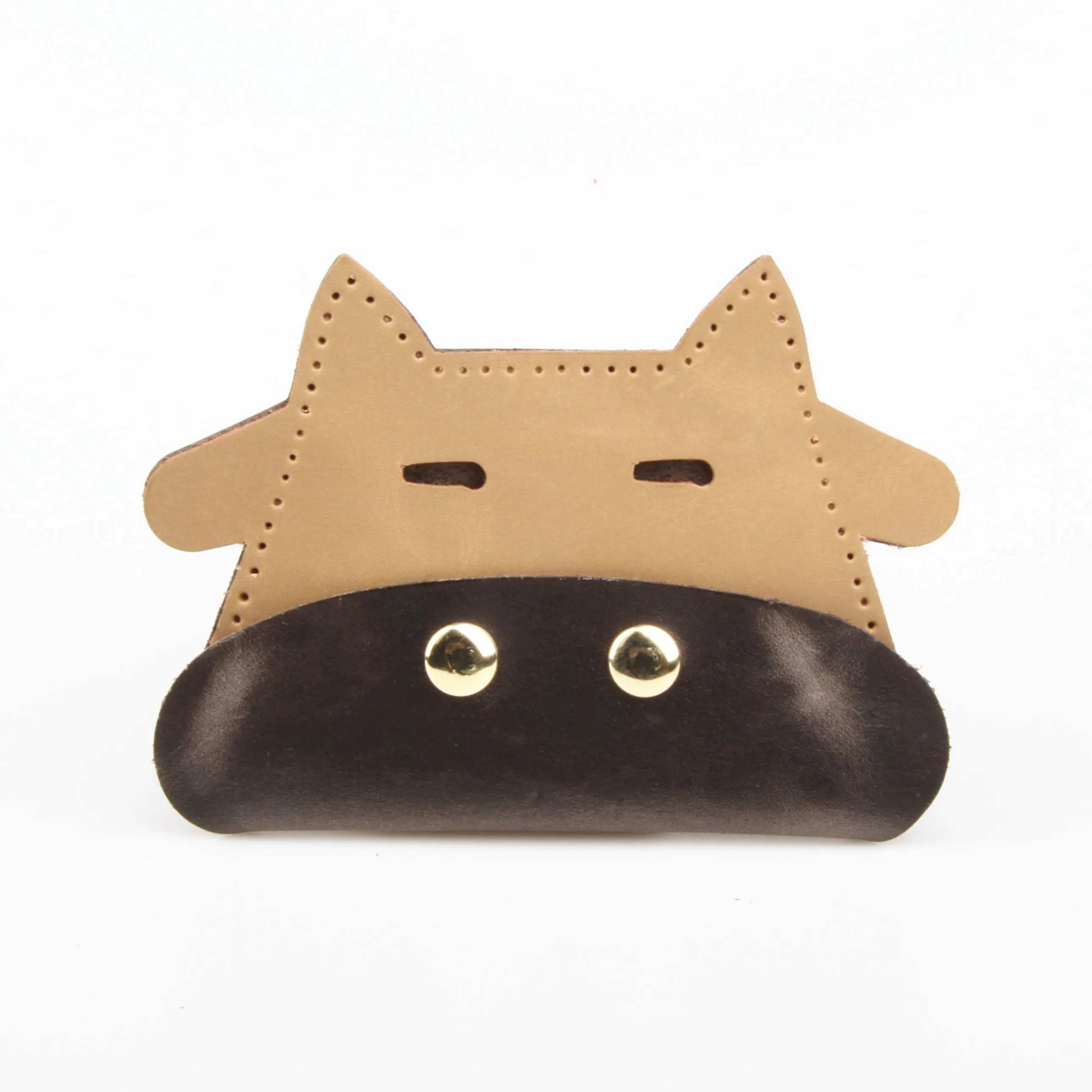 Leather Card Holder Kit DIY Leather Cow Coin Wallets Kit DIY Eco Leather Projects DIY Leather Kit