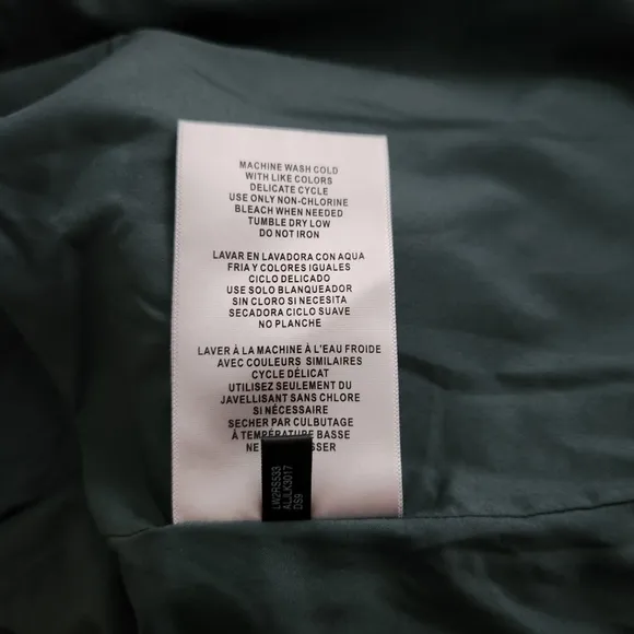 Levi's Women's Size M Zip Up Sherpa Teddy Jacket Dark Sprice Green