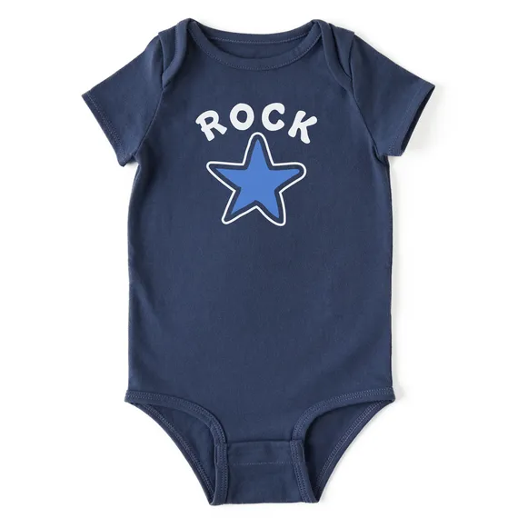 Life is Good Baby Rockstar Crusher Bodysuit