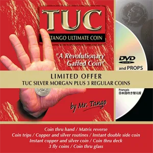 Limited Special Silver TUC Half Dollar 1964 plus 3 Matching Coins by Tango