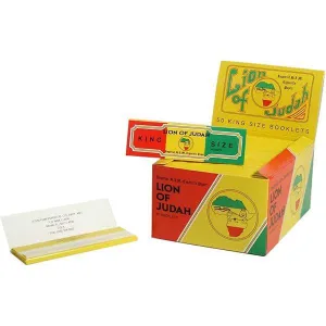 Lion of Judah King Size Rolling Paper
