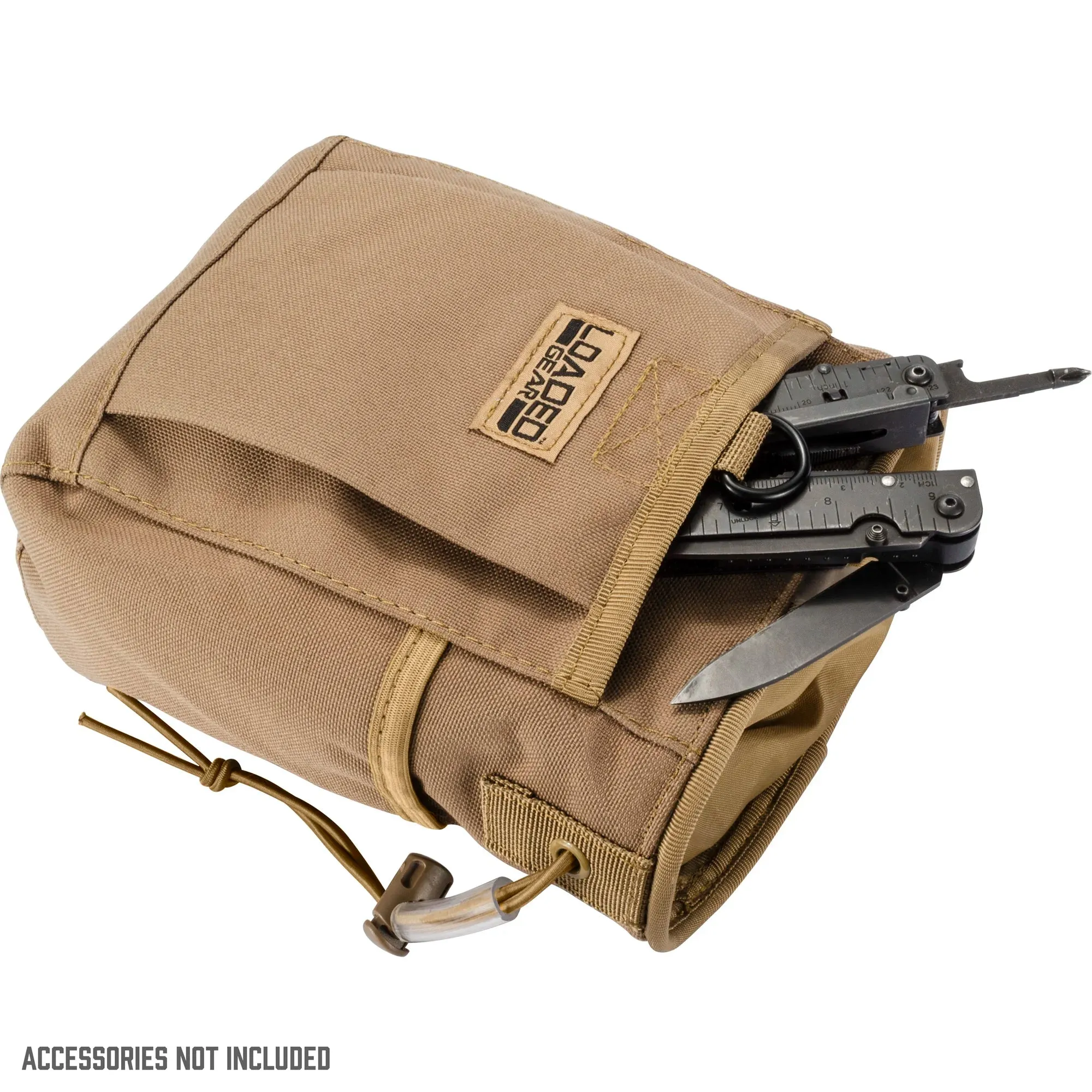 Loaded Gear CX-700 Drawstring Dump Pouches | Dark Earth, Grey | BI12626, BI12628