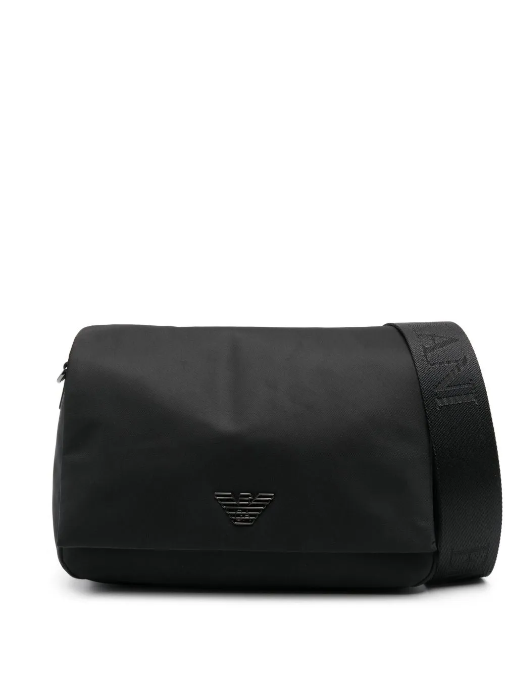 Logo nylon crossbody bag