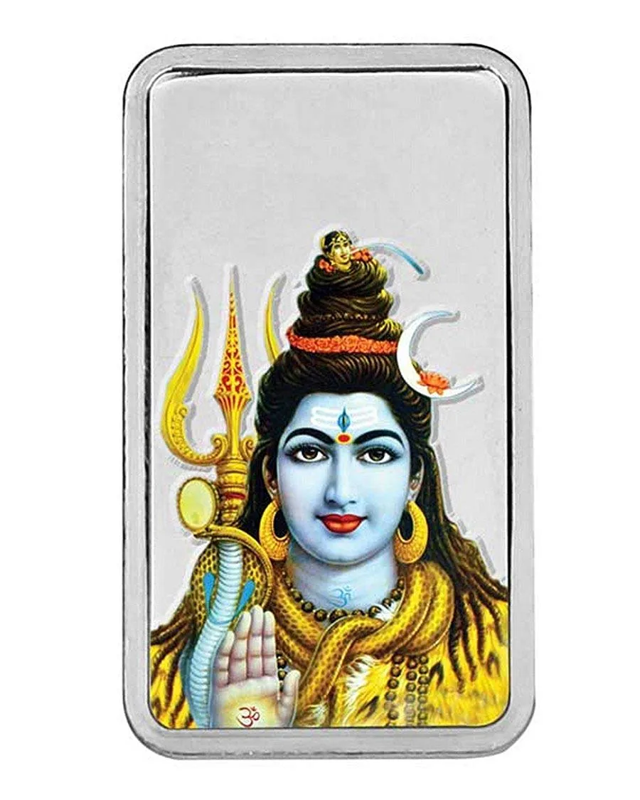 Lord Shiv Ji Precious Silver Coin 20g.