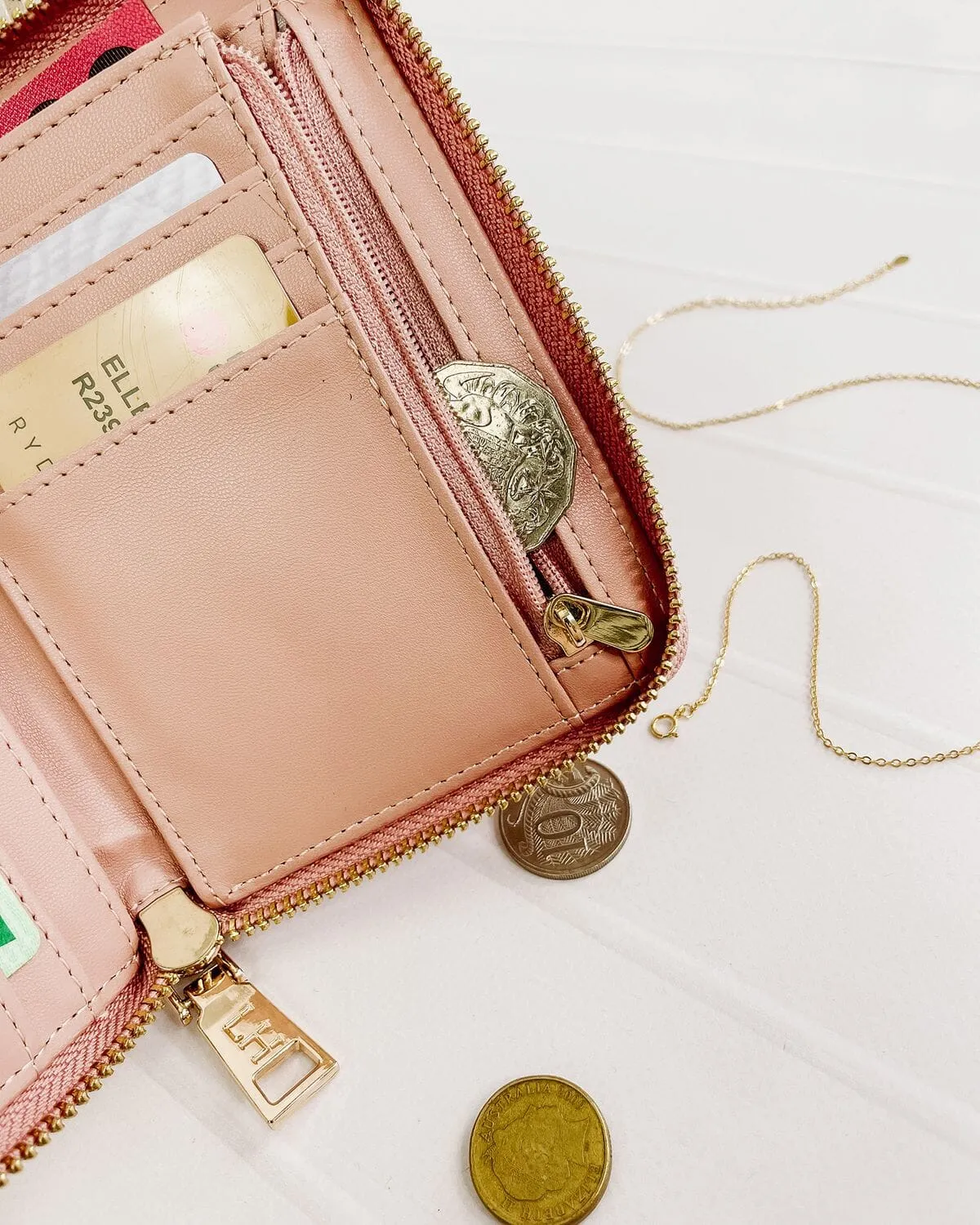 LOUENHIDE Aria Wallet - Blush