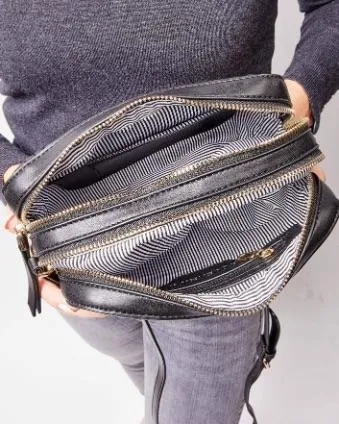 LOUENHIDE Harlem Crossbody Bag - Black