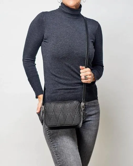 LOUENHIDE Harlem Crossbody Bag - Black