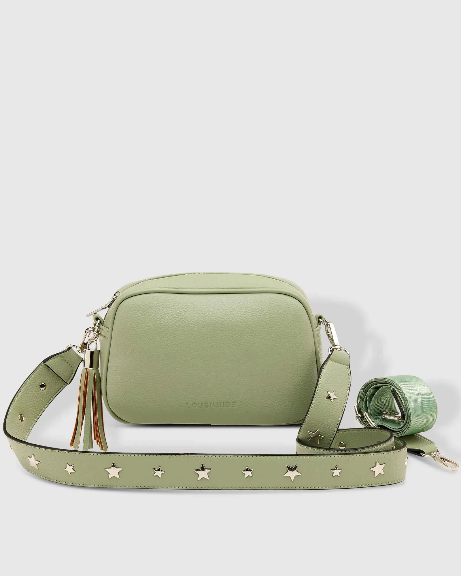 LOUENHIDE Jacinta Star Crossbody Bag - Sage Green