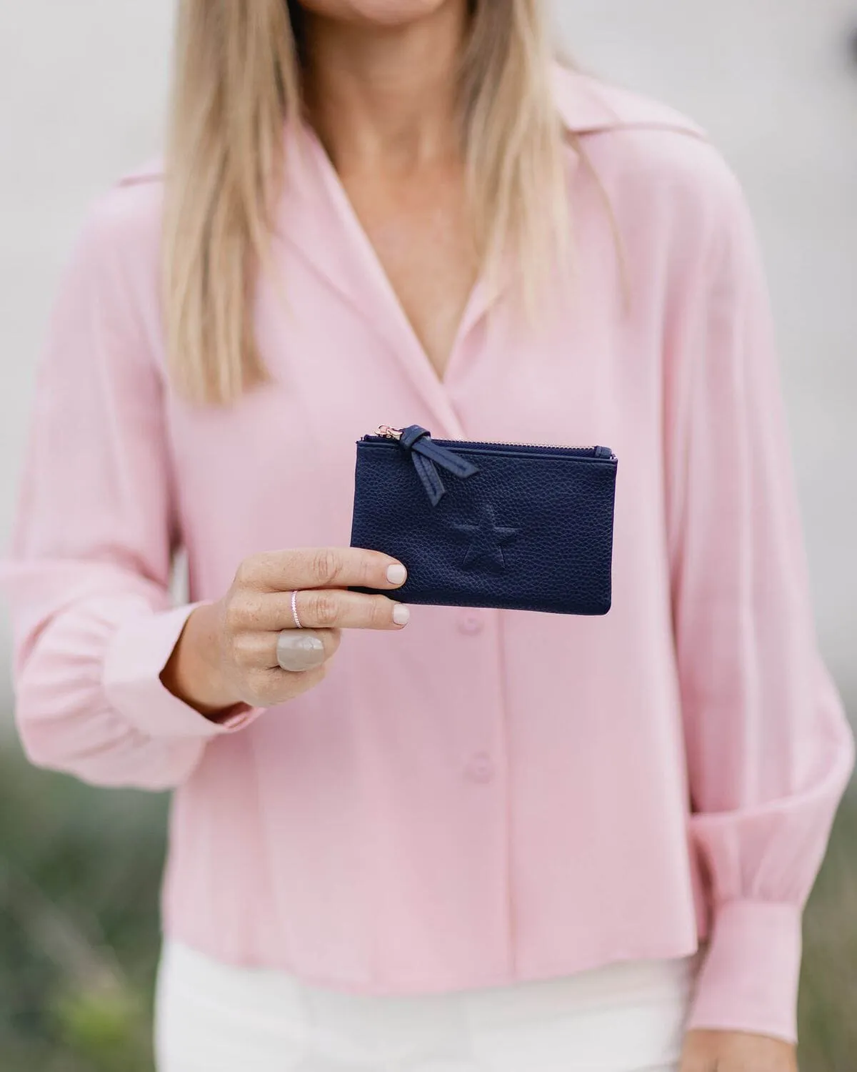 LOUENHIDE Star Purse - Navy