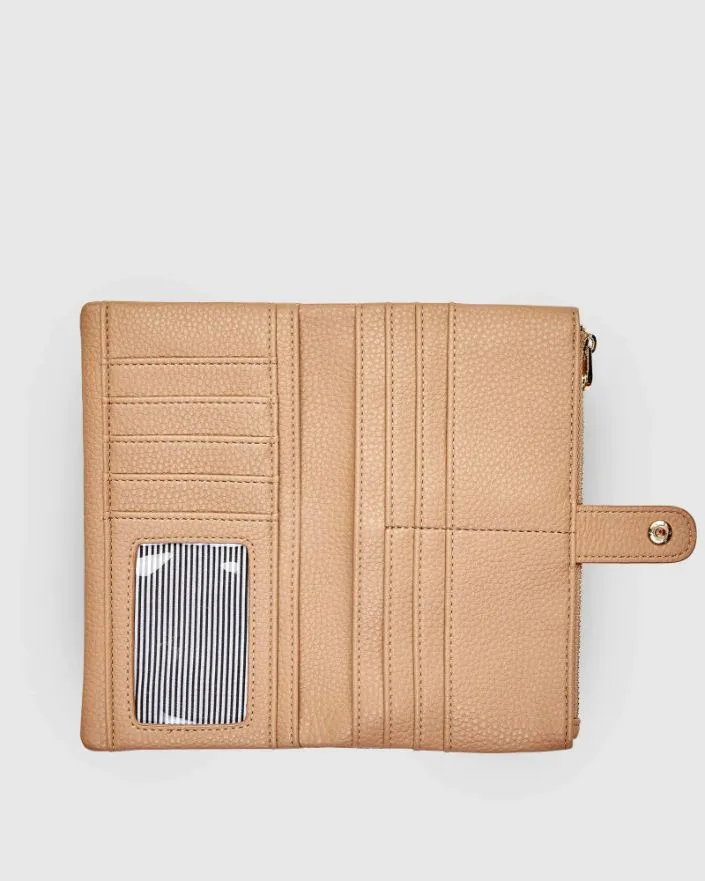 LOUENHIDE Stella Wallet - Biscuit