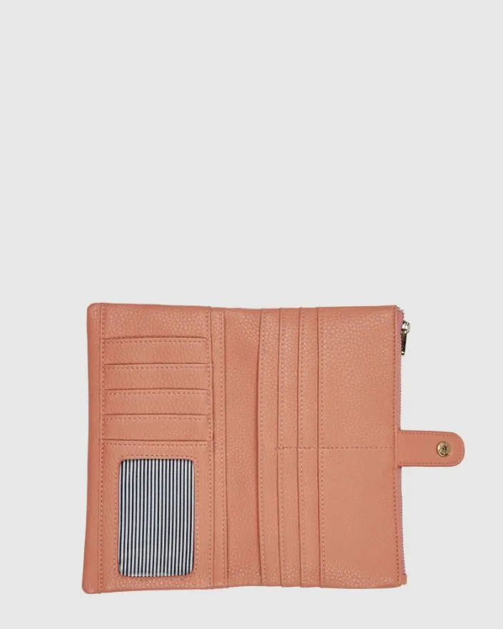 LOUENHIDE Stella Wallet - Peach