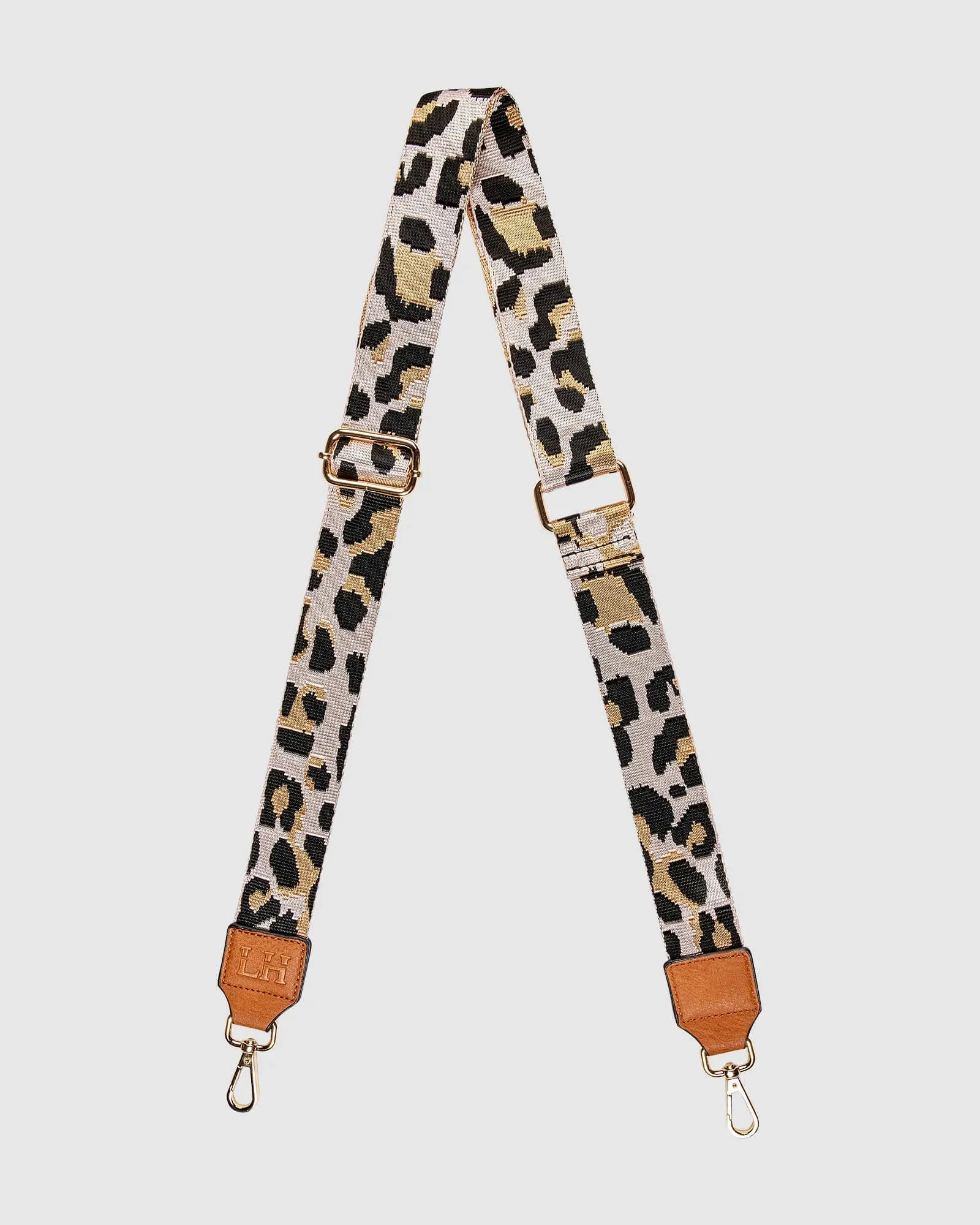 LOUENHIDE Tyler Camo Guitar Strap - Camel