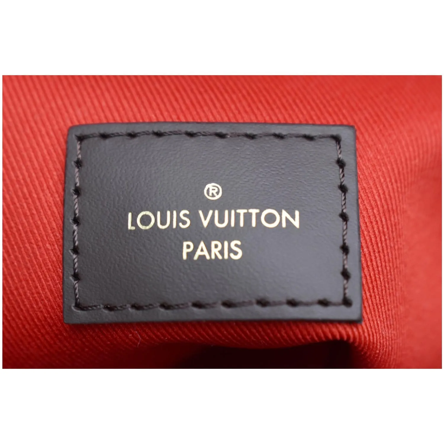 LOUIS VUITTON Croisette Damier Ebene Crossbody Bag Brown