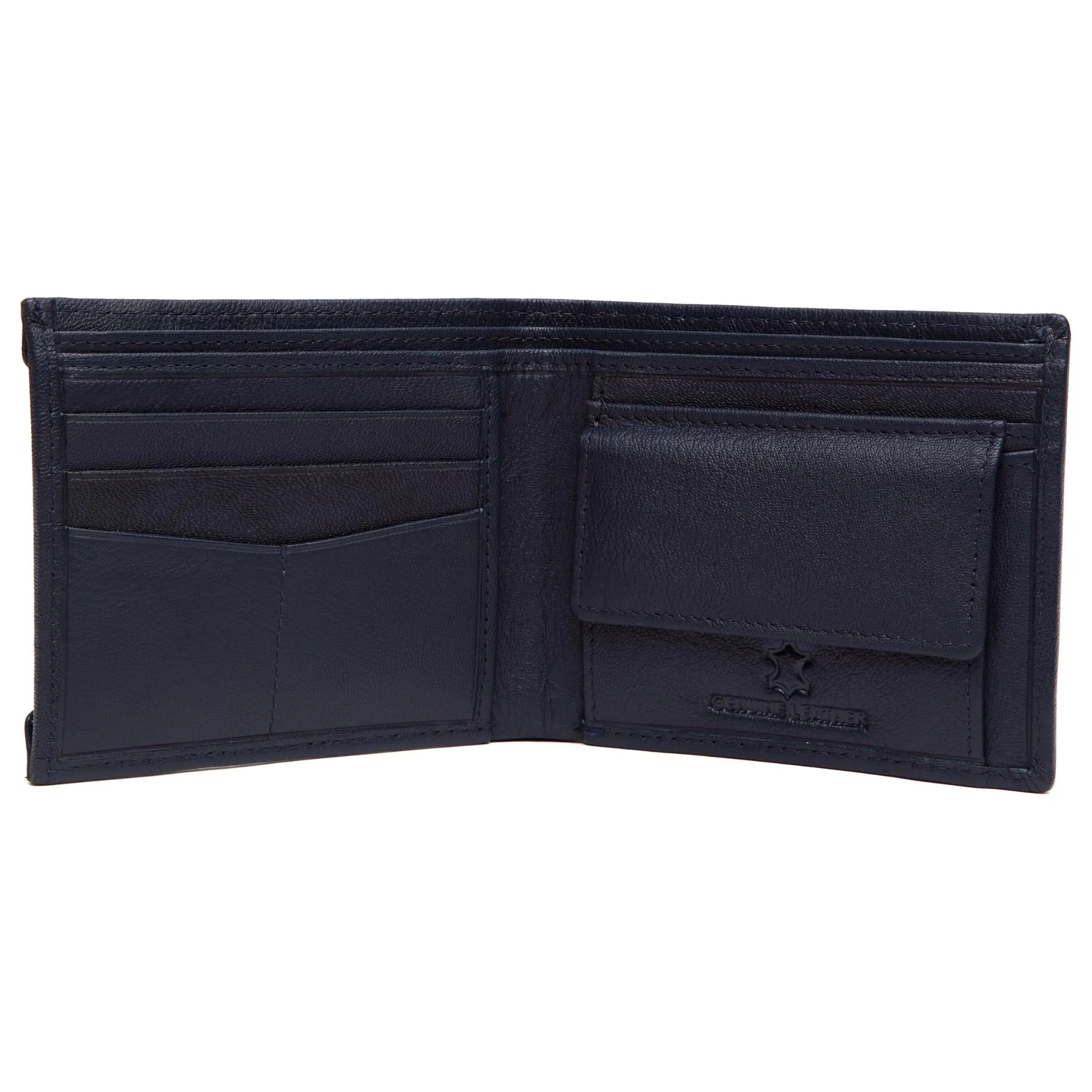 LUTHER RFID Protected Leather Wallet for Men