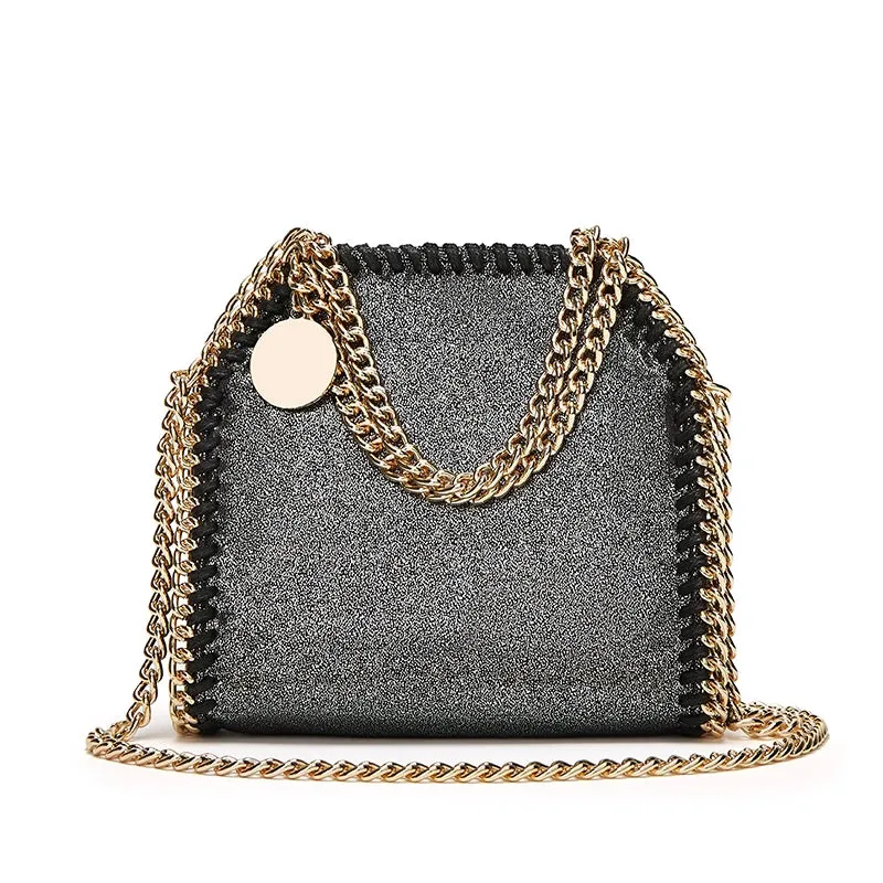 Luxury Designer Women's Chain Crossbody with Quilted Purses