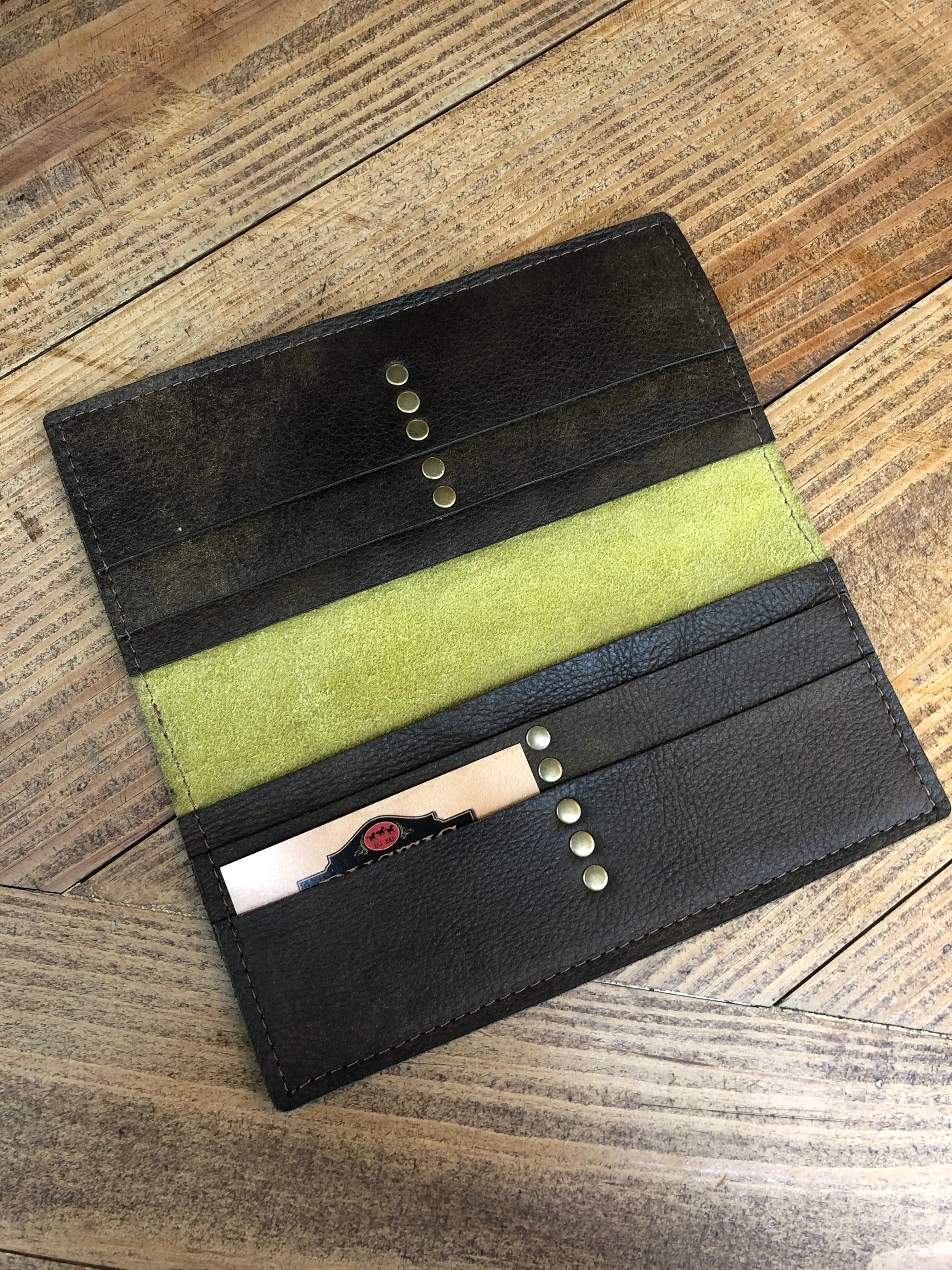 LV Mustard Cowhide Wallet