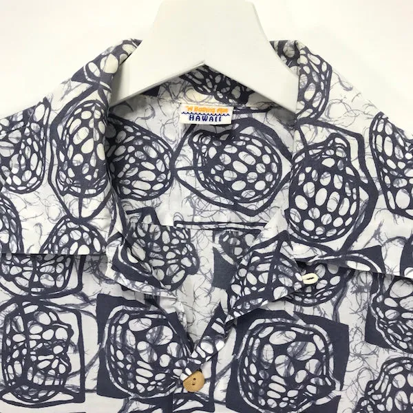 [L/XL] A Bathing Ape Bape Hawaii 3D Heads Aloha Shirt