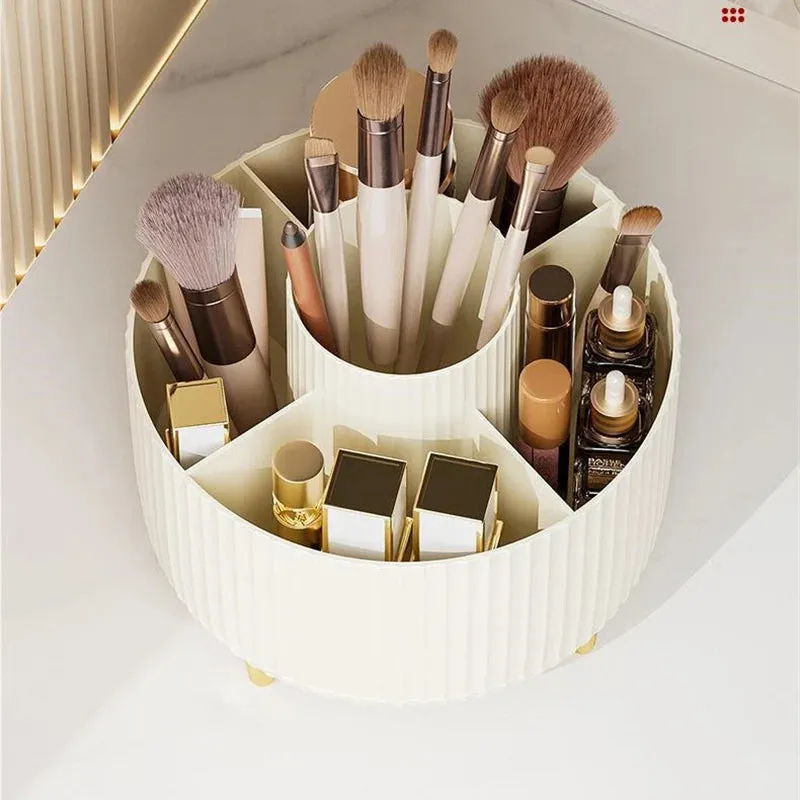 Makeup Storage Box with Rotating