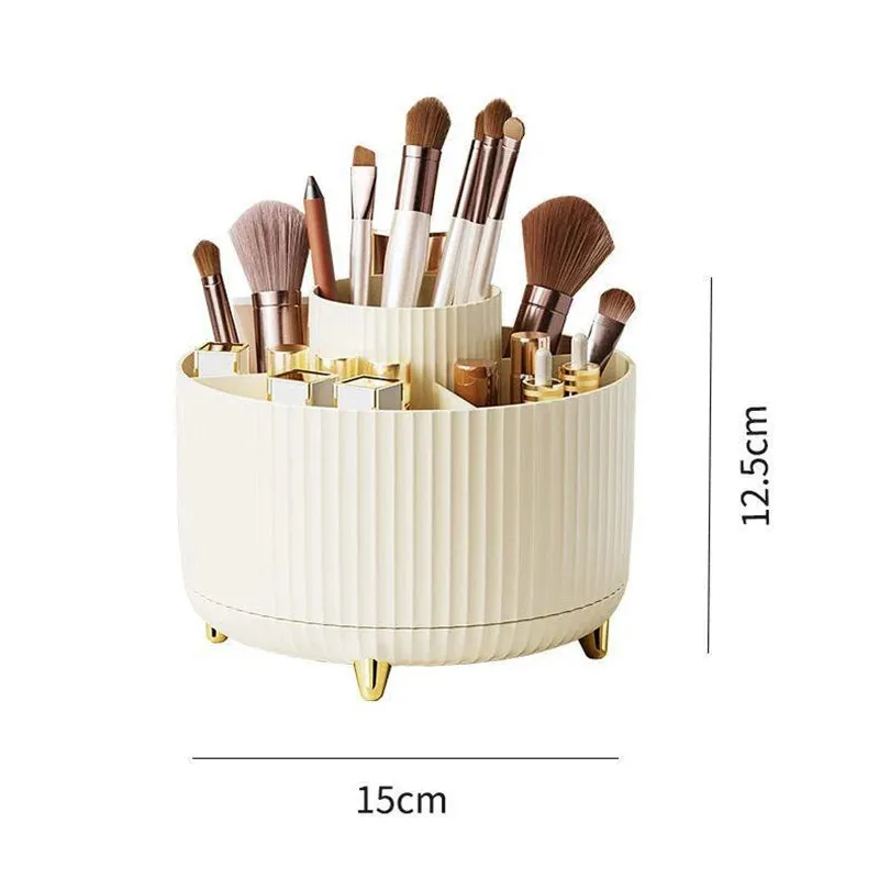 Makeup Storage Box with Rotating